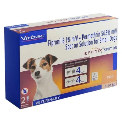 VIRBAC EFFITIX SPOT ON FOR DOGS LARGE